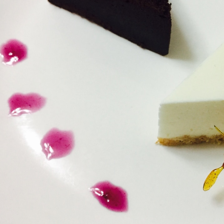 デザートに 簡単ぶどうのソース レシピ 作り方 By K A N A 楽天レシピ